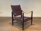 Safari Chair in Brown Leather by Kaare Klint for Rud Rasmussen 3