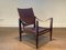 Safari Chair in Brown Leather by Kaare Klint for Rud Rasmussen, Image 3