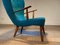 Fauteuil à Oreilles Pragh par Arnold Madsen & Henry Schubell pour Madsen & Schubell, 1950s 4