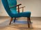 Pragh Wingback Chair by Arnold Madsen & Henry Schubell for Madsen & Schubell, 1950s 4