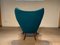 Pragh Wingback Chair by Arnold Madsen & Henry Schubell for Madsen & Schubell, 1950s 10
