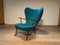 Pragh Wingback Chair by Arnold Madsen & Henry Schubell for Madsen & Schubell, 1950s 2