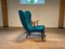 Pragh Wingback Chair by Arnold Madsen & Henry Schubell for Madsen & Schubell, 1950s 8