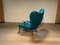 Pragh Wingback Chair by Arnold Madsen & Henry Schubell for Madsen & Schubell, 1950s, Image 11