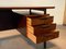 Freestanding Model 75 Executive Desk in Rosewood by Gunni Omann, Denmark 1950s, Set of 2 21