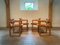 Cubic Lounge Chairs by Ate van Apeldoorn for Houtwerk Hattem, 1960s, Set of 4 8