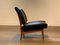 Lounge Chair in Black Leather by Theo Ruth for Artifort, 1950s 3