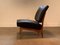 Lounge Chair in Black Leather by Theo Ruth for Artifort, 1950s, Image 9
