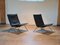 PK22 Easy Chairs in Black Leather by Poul Kjaerholm for Fritz Hansen, Set of 2 13