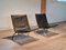 PK22 Easy Chairs in Black Leather by Poul Kjaerholm for Fritz Hansen, Set of 2 5