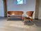 Model FH1935 & FH1936 Shell Sofa and Shell Lounge Chair by Hans J. Wegner for Fritz Hansen, Set of 2 10