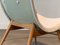 Mid-Century Fiberglass and Bouclé Lounge Chairs by Miroslav Navrátil for Cesky Nabytek, 1950s 10