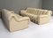 DS600 Snake Non-Stop Sectional Sofa in Cream Leather from De Sede, Set of 26 10