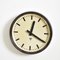 Grande Horloge Ronde Vintage en Bakélite de Pragotron 2