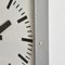 Small Vintage Square Wall Clock from Pragotron 4