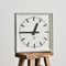 Small Vintage Square Wall Clock by Pragotron, Image 1