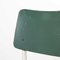 German Army Stacking Dining Chairs in Green by Michael Thonet, Set of 6, 1970s 9