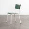 German Army Stacking Dining Chairs in Green by Michael Thonet, Set of 6, 1970s, Image 1