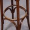 French Simple Walnut Bar Stools, 1970s 5