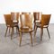 French Bentwood Dove Dining Chairs from Baumann, 1960s, Set of 6 4