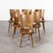 Sedie da pranzo Dove in legno curvato di Baumann, Francia, anni '60, set di 6, Immagine 7