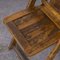 Vintage Dutch Teak Folding Chair, 1950s, Image 5