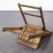 Vintage Dutch Teak Folding Chair, 1950s, Image 10