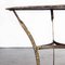 Small French Round Metal Model 1348 Gueridon Table, 1950s 6