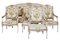 Louis Philippe I Tapestry Gilt Salon Set, Set of 5, Image 21