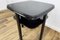 Art Deco Side Table in High Gloss Black Lacquer, 1940s, Germany 4