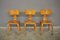 Wooden Chairs, 1950s, Set of 3 3