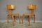Wooden Chairs, 1950s, Set of 3 9