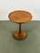 Circular Vintage Cherrywood Coffee Table, 1970s, Image 1