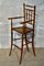 French Victorian Faux Bamboo Dolls Highchair 4