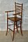 French Victorian Faux Bamboo Dolls Highchair, Image 4