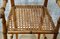 French Victorian Faux Bamboo Dolls Highchair 12