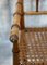 Französischer viktorianischer Puppen-Hochstuhl in Bambus-Optik 10