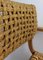 Armlehnstühle aus Holz mit Seilgeflecht von Adrien Audoux & Frida Minet für Vibo Vesoul, 1950er, 2er Set 2