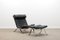 Black Ari Chair and Ottoman by Arne Norell for Norell Möbel AB 1