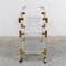 Hollywood Regency Cart Bar in Methacrylate and Brass 1