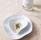 Petites Assiettes Indulge Nº5 en Porcelaine Artisanale Blanche par Sarah-Linda Forrer, Set de 4 6