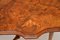 Antiker klappbarer Sutherland Beistelltisch aus Nusswurzelholz 9