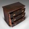 Antique Victorian Teak and Brass Campaign Chest of Drawers, 1880 7