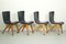 Leatherette Swing Model Dining Chair by Cor Van Os Culemborg, 1960s, Set of 6, Image 11