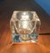 Vintage German Glass Ta 14 Cube Table Lamp from Peill & Putzler 6