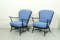 Model ‘355’ Sofa Daybed and 2 Windsor Lounge Chairs by Lucian Ercolani for Ercol Lounge, Set of 3, Image 14