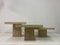 Travertine Side Tables, Italy, 1980s, Set of 3, Image 6