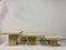 Travertine Side Tables, Italy, 1980s, Set of 3 15