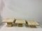 Travertine Side Tables, Italy, 1980s, Set of 3 13