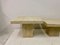 Travertine Side Tables, Italy, 1980s, Set of 3 12